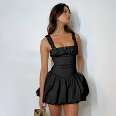 Solène Pleated Camisole Dress