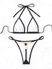 Tie-up Halter Two Piece Bikini