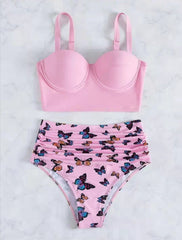 Fashion Female Split Swimsuit