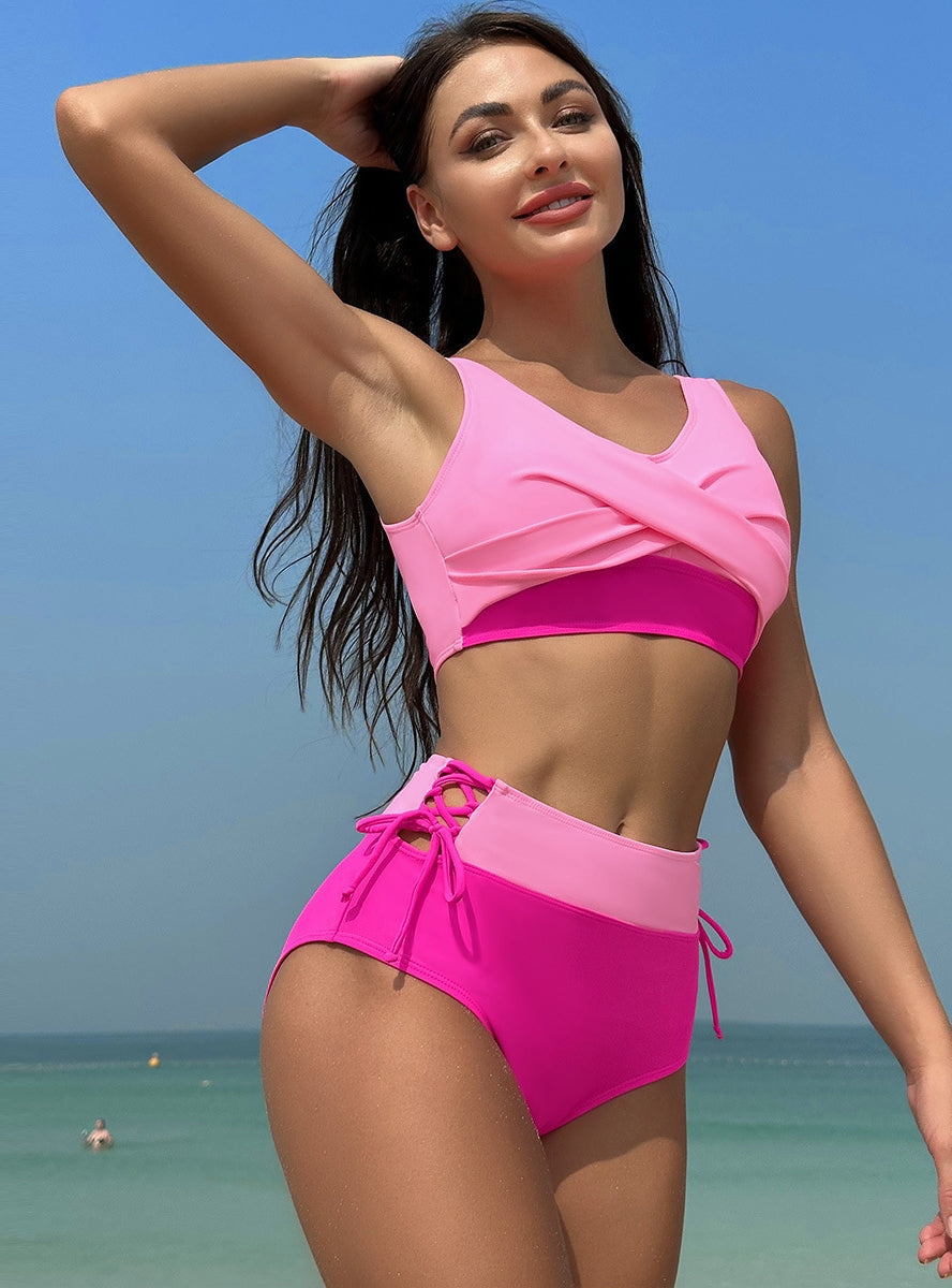 Sexy Women High Waist Bikini