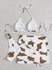 Sexy Cow Printed Bikini