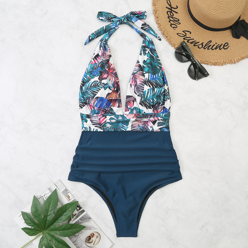 Stella Halter One-Piece Swimsuit