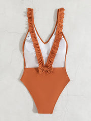 Sexy Deep V One-piece Swimsuit