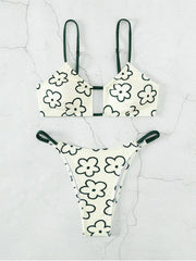 Sexy Floral Beach Bikini