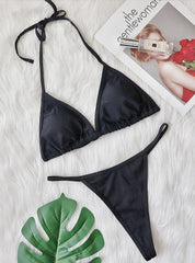 Sexy Thong Crystal Diamond Bikini