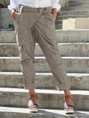 Women's Casual Loose Bow Pants