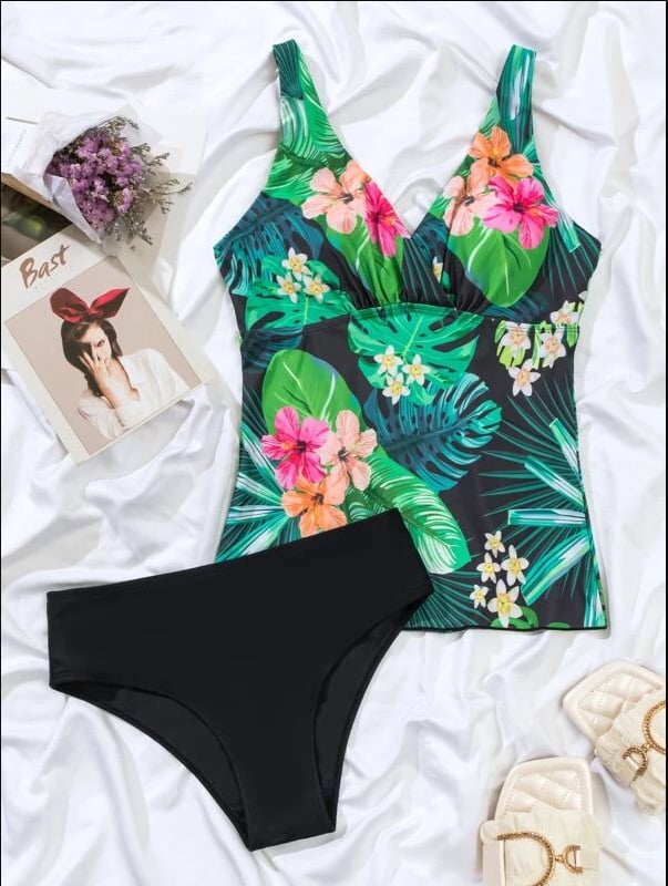 Women's Two-Piece Tankini Set