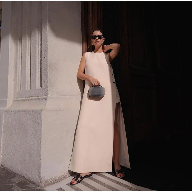 Luna's Split Loose Maxi Dress