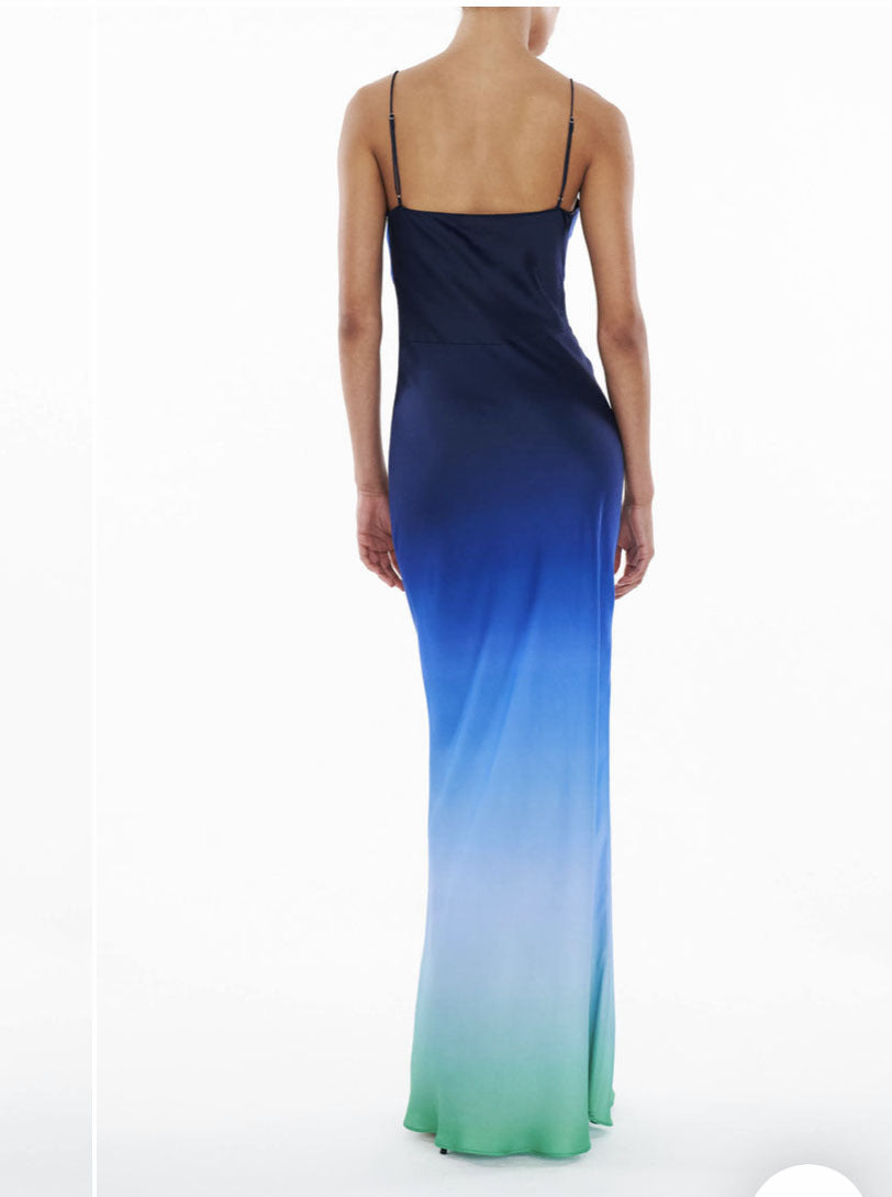 Alessandra Ombre Slip Dress