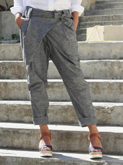 Women's Casual Loose Bow Pants