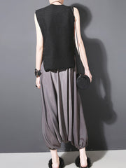 3 Colors Elasticity Cuprammonuium Knickerbockers Culotte Pants