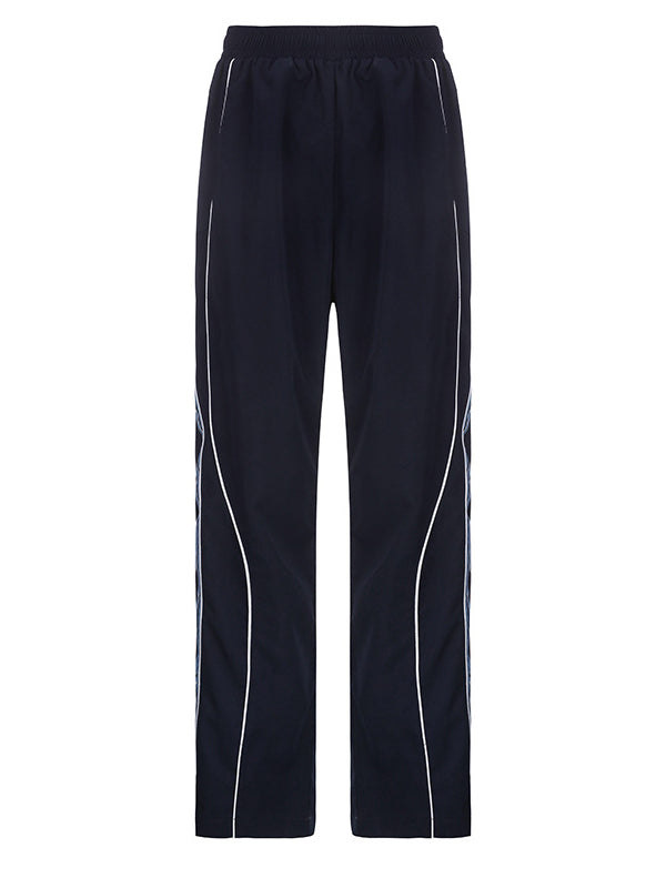 Loose Striped Print Wide-Leg Pants