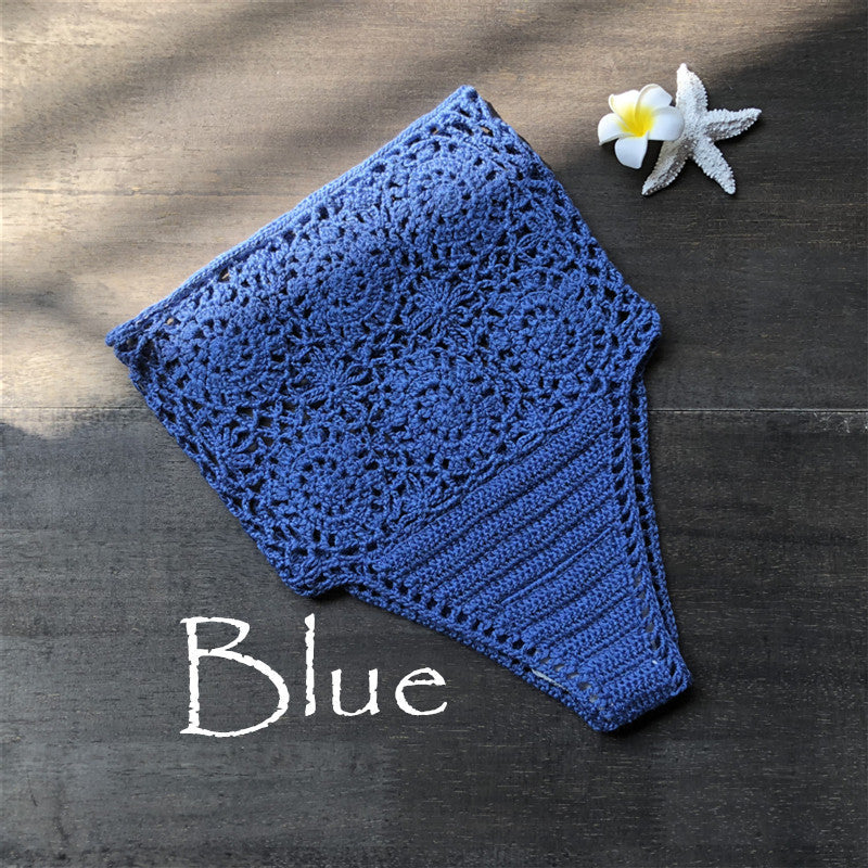 Handmade Woven Hollowed Swimsuit Shorts