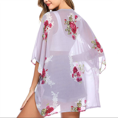 Linen women's cardigan sun protection clothing