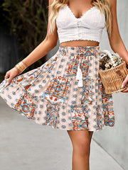 Going Out A-Line Pleated Skirts Bottoms