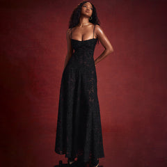 Aurora Embellished Lamé Gown