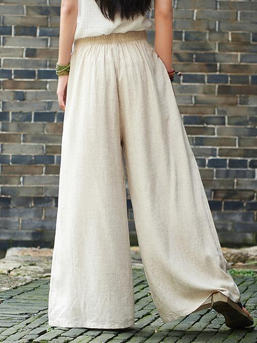 Vintage Casual Yoga Loose Wide Leg Pants