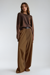 Ahadi Cross Asymmetric Wide Pants