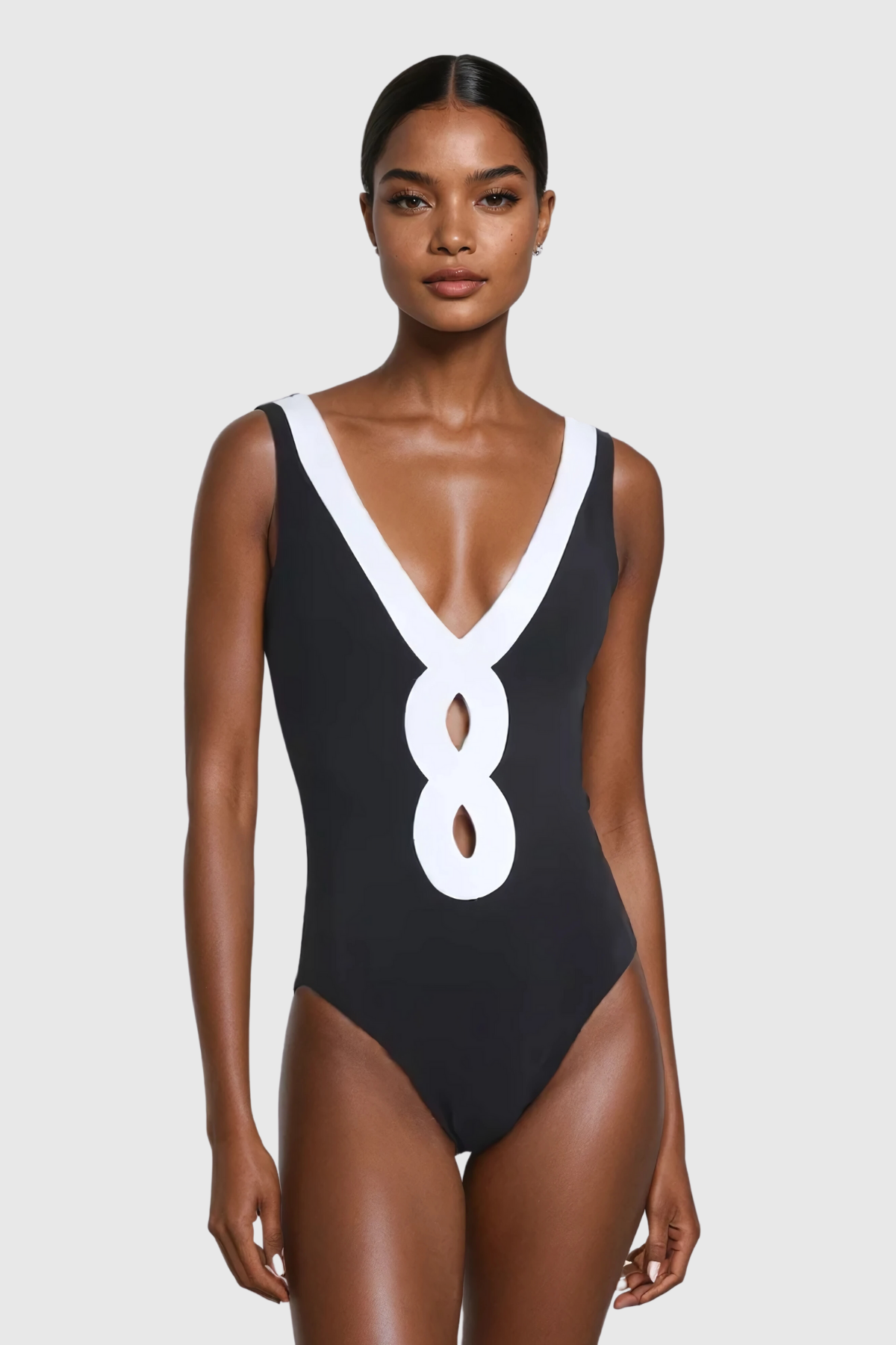 Alexey Plunge Cutout One Piece Swimsuit