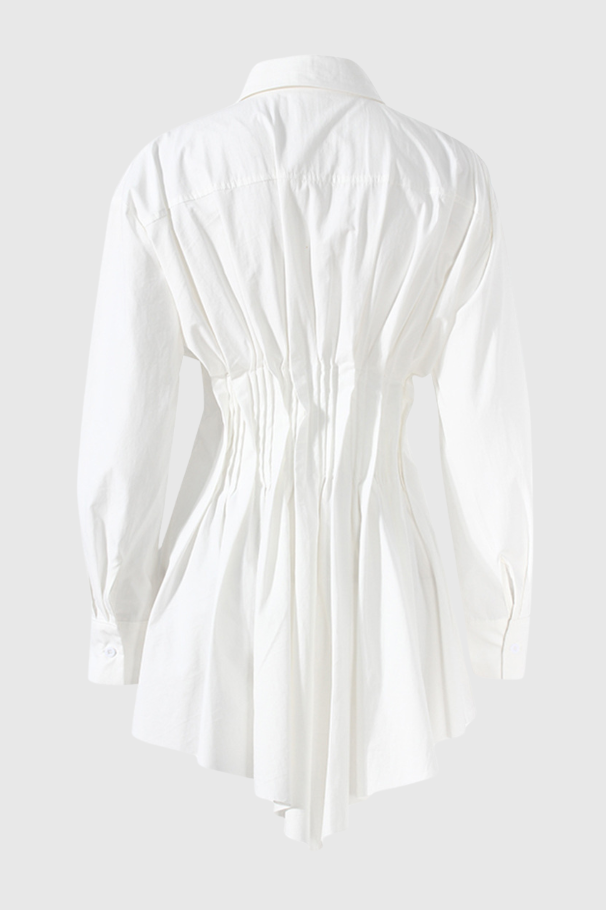 Alexia Bodycon Asymmetric Shirt