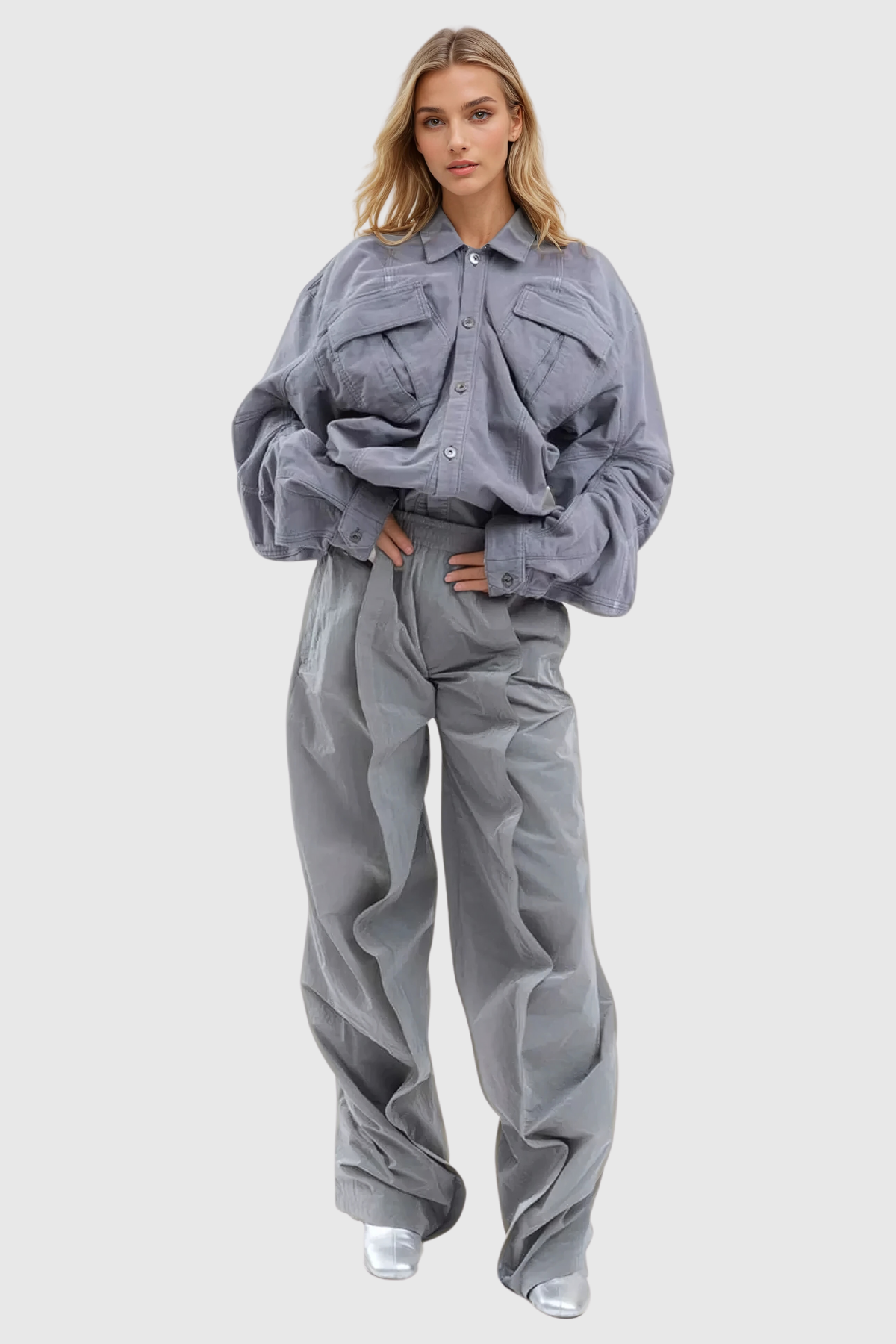 Aliyah Deconstruct Wide Pants