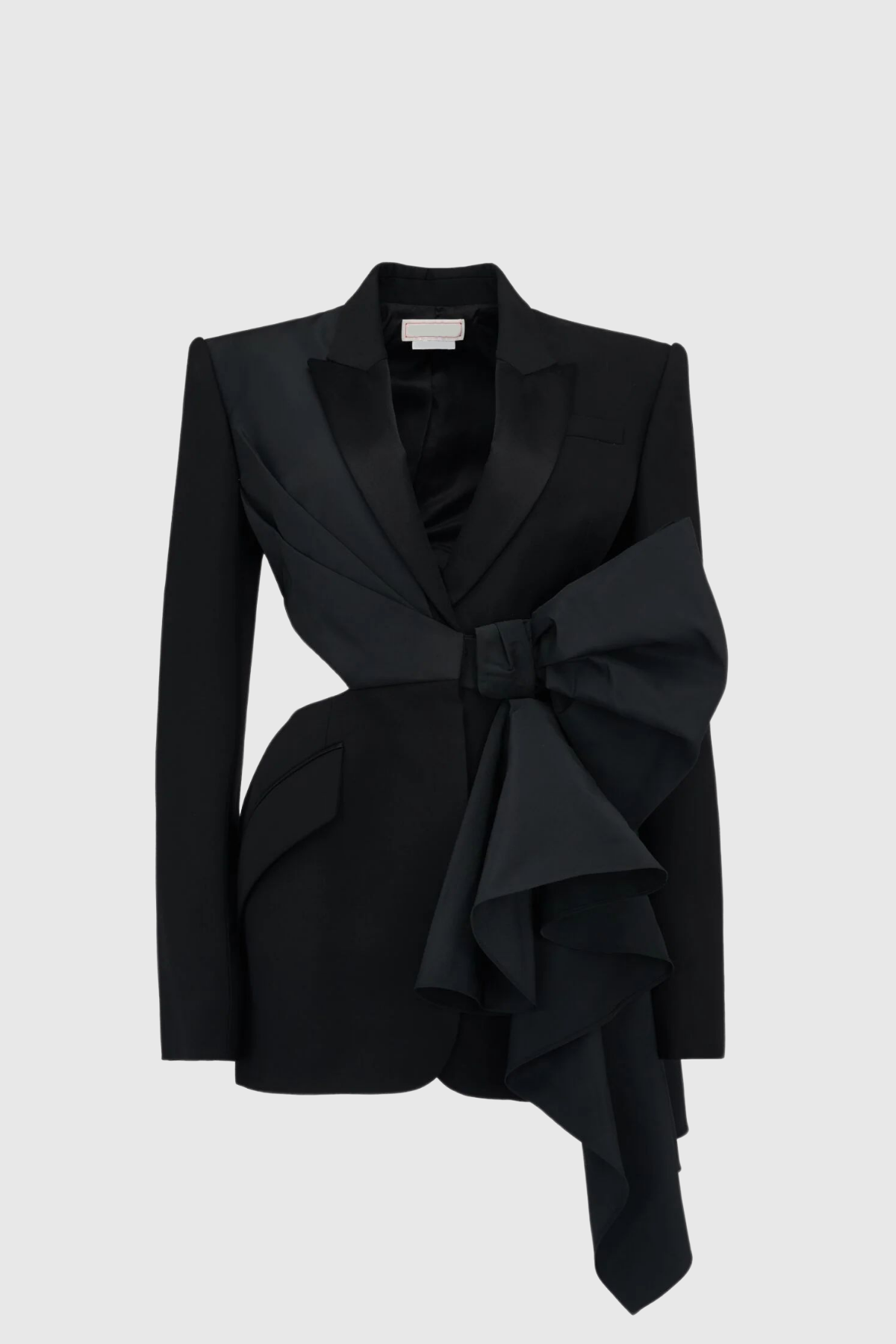 Alma Bodycon Hollow Bow Blazer