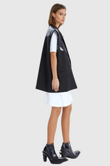 Aloha Deconstruct Cutout Leather Suit