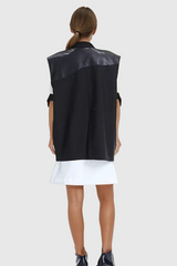 Aloha Deconstruct Cutout Leather Suit