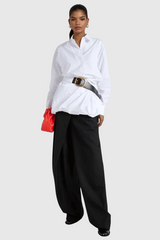 Altilde Ruch Buckle Shirt In White