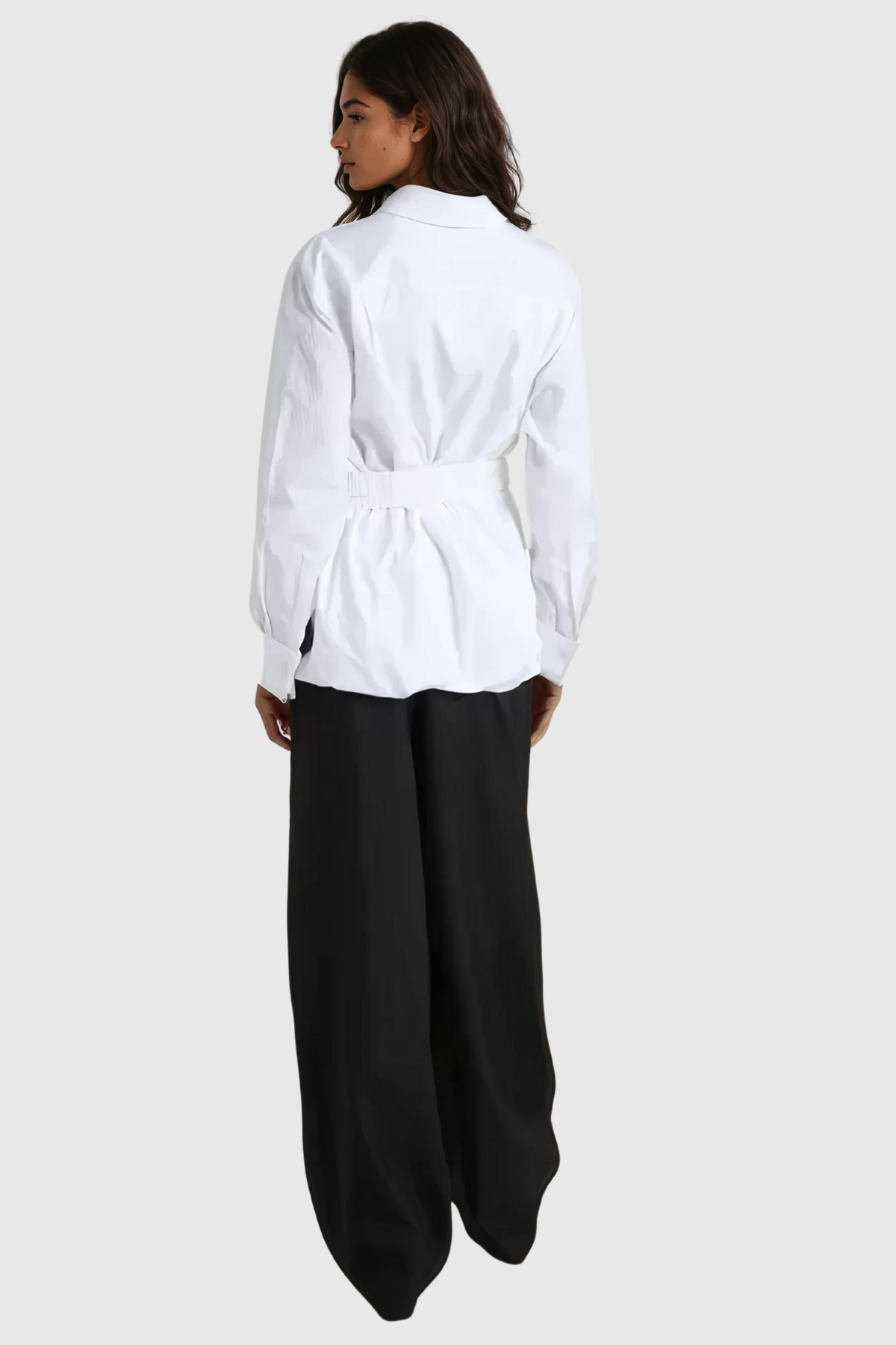 Altilde Ruch Buckle Shirt In White