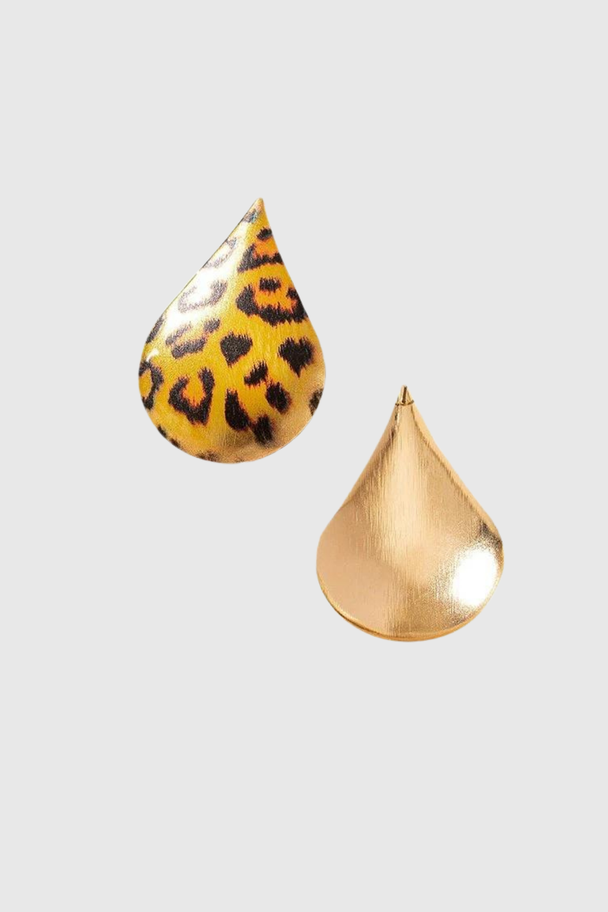 Amani Leopard Drop Earrings