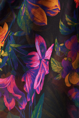 Anika V Neck Floral Printed Dress
