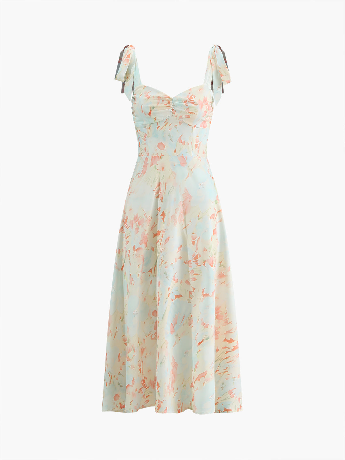 Midikleid mit Blumendruck „Monet Garden“