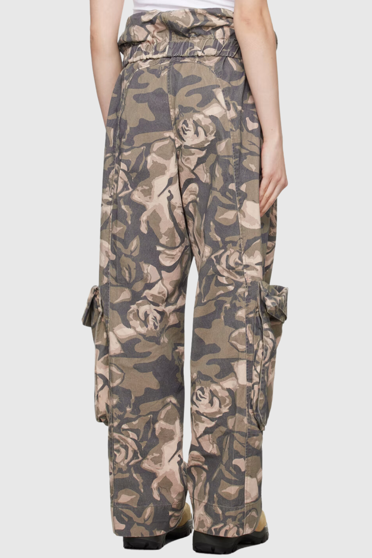 Bahula Camouflage Print Pocket Pants