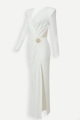 Charlie Crisscross Split Dress