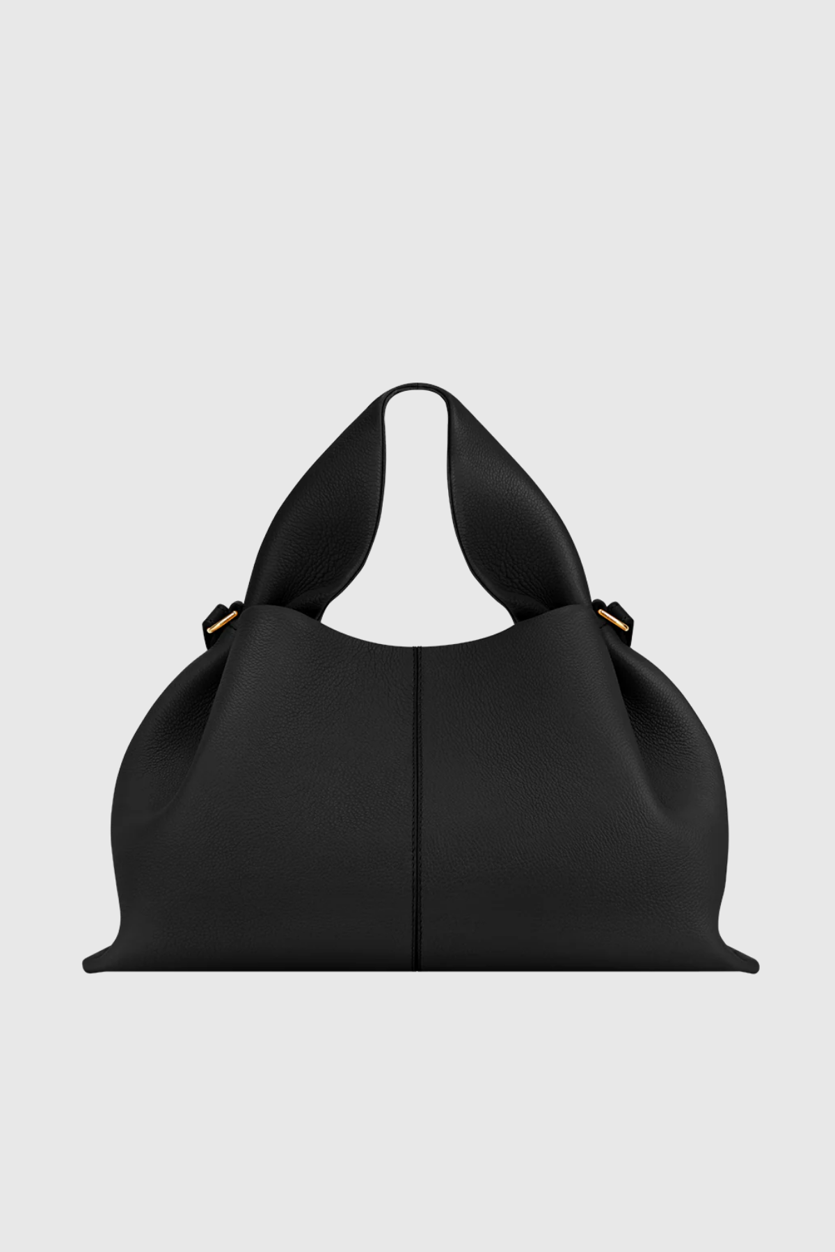 Christina Faux Fur Handbag In Black