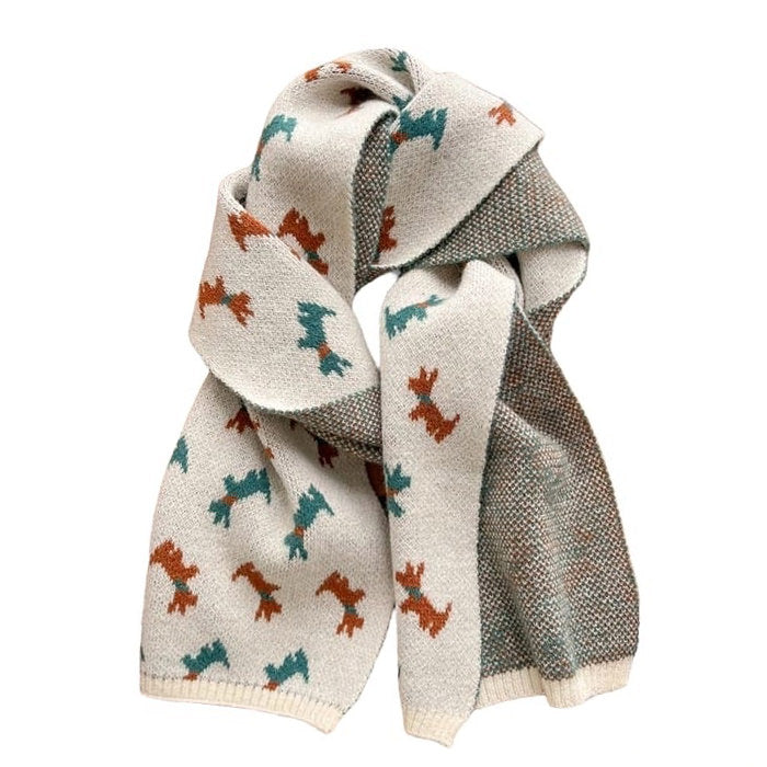 Christmas Knitted Scarf