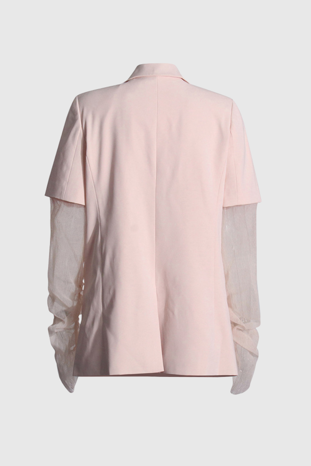 Clementine Mesh Short Sleeves Blazer