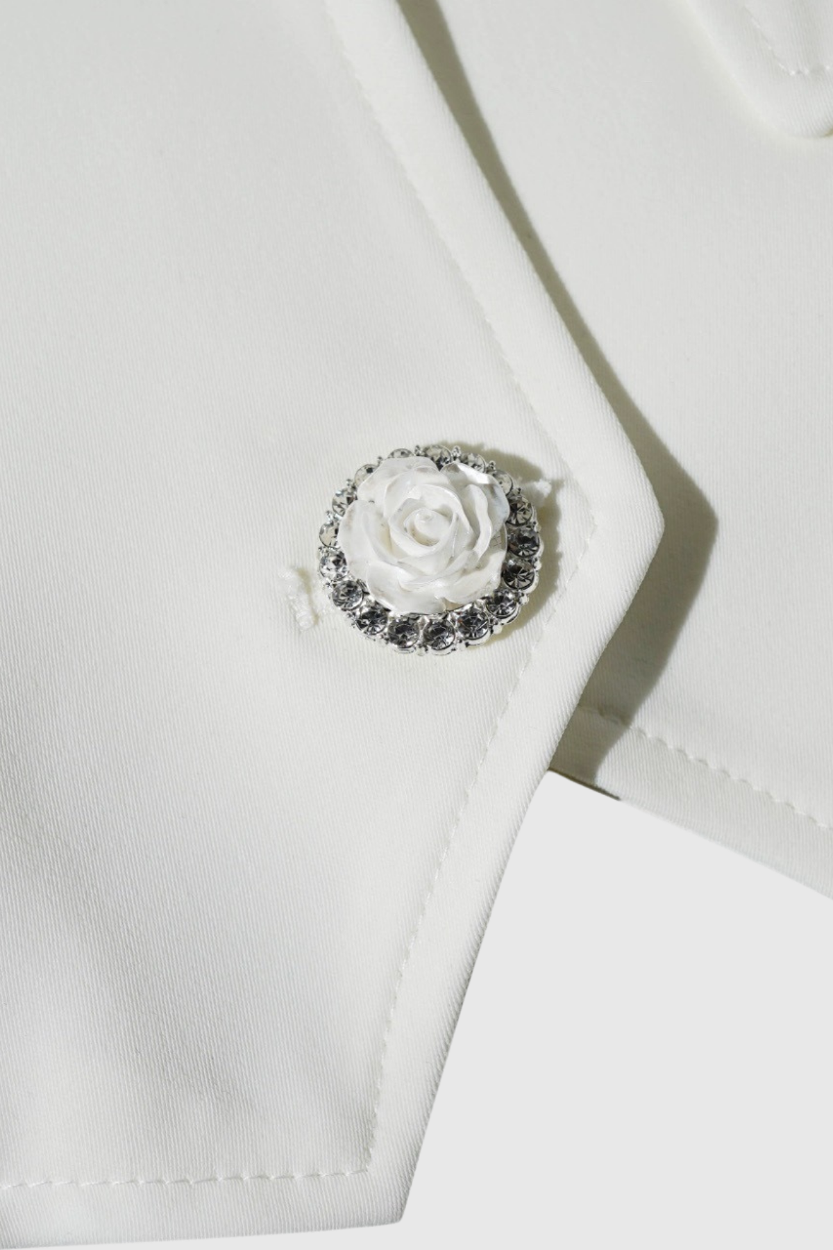 Elia Flower Button Backless Top