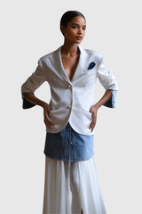 Eshani Denim Deconstruct Blazer