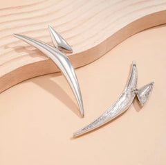 Pointed Large Earrings