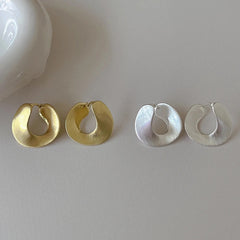 Irregular Hoop Earrings