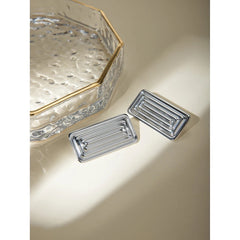 Rectangular Hollow Earrings