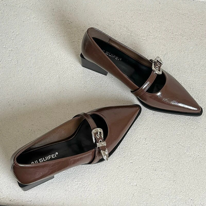 Brandi Buckle Shoes