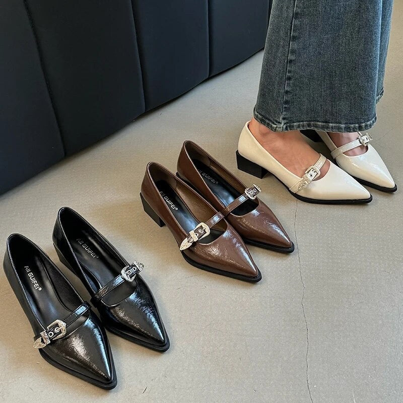 Brandi Buckle Shoes