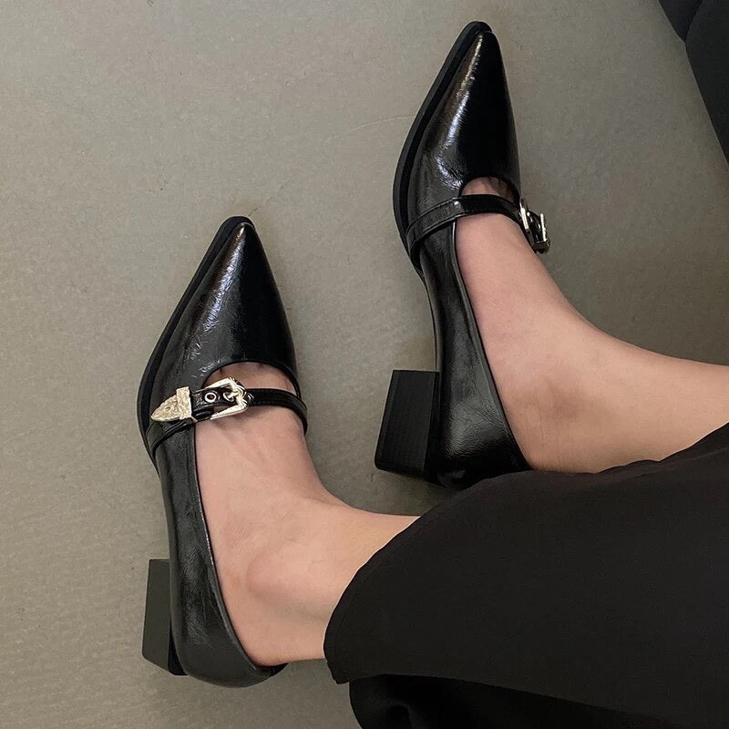 Brandi Buckle Shoes