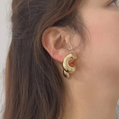 Spiral Chunky Earrings