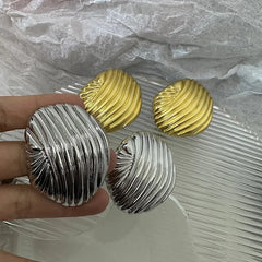 Large Shell Shape Earrings