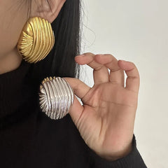 Large Shell Shape Earrings