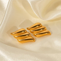 Striped Vintage Earrings